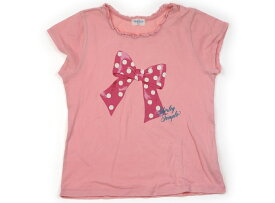 シャーリーテンプル Shirley Temple Tシャツ・カットソー 150 女の子 ピンク・りぼん 子供服 ベビー服 キッズ アウトレット ユーズド 【中古】キッズ・ベビー・マタニティ