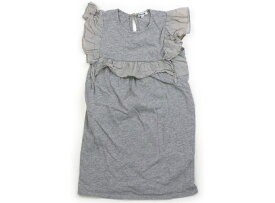 ビーミングバイビームス B:MING by BEAMS ワンピース 110 女の子 杢グレー 子供服 ベビー服 キッズ アウトレット ユーズド 【中古】キッズ・ベビー・マタニティ