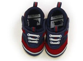 ヴァンズ VANS スニーカー 靴13cm〜 男の子 ネイビー　赤 子供服 ベビー服 キッズ アウトレット ユーズド 【中古】キッズ・ベビー・マタニティ