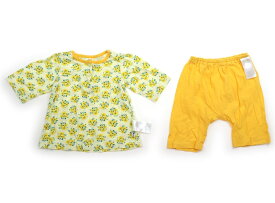 モイモルン moimoln パジャマ 90 女の子 イエロー・花柄 子供服 ベビー服 キッズ アウトレット ユーズド 【中古】キッズ・ベビー・マタニティ