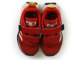 アディダス Adidas スニーカー 靴14cm〜 男の子 レッド・イエロー 子供服 ベビー服 キッズ アウトレット ユーズド 【中古】キッズ・ベビー・マタニティ