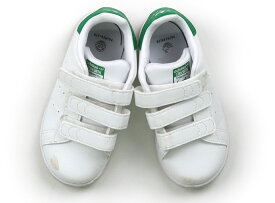 アディダス Adidas スニーカー 靴15cm〜 男の子 ホワイト 子供服 ベビー服 キッズ アウトレット ユーズド 【中古】キッズ・ベビー・マタニティ