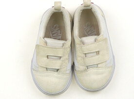 ヴァンズ VANS スニーカー 靴14cm〜 男の子 オフホワイト 子供服 ベビー服 キッズ アウトレット ユーズド 【中古】キッズ・ベビー・マタニティ