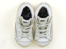 ナイキ NIKE スニーカー 靴13cm〜 男の子 ホワイト・オフ白・ブルー 子供服 ベビー服 キッズ アウトレット ユーズド 【中古】キッズ・ベビー・マタニティ