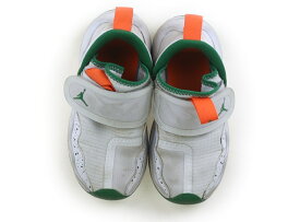 ジョーダン Jordan スニーカー 靴17cm〜 男の子 白・グリーン 子供服 ベビー服 キッズ アウトレット ユーズド 【中古】キッズ・ベビー・マタニティ