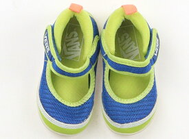 ヴァンズ VANS スニーカー 靴13cm〜 男の子 青・黄緑 子供服 ベビー服 キッズ アウトレット ユーズド 【中古】キッズ・ベビー・マタニティ