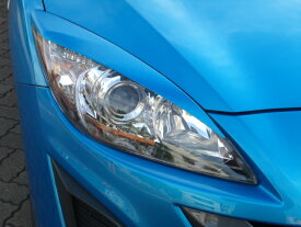 楽天市場 アクセラ Bl ヘッドライトカバー アイライン 外装 エアロパーツ パーツ 車用品 車用品 バイク用品の通販