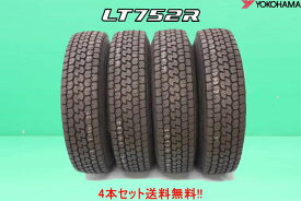 ヨコハマ LT752R小型トラック用タイヤ 195/70R17.5 112/110N 4本セット