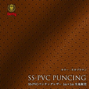 Gg[P10{ Dotty i_eBj SS-PVCp`OU[ n 1m x 1m SS-PVC Punching Leather