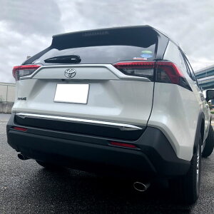トヨタ新型RAV450系バックドアガーニッシュカスタムパーツドレスアップアクセサリーアドベンチャーGZハイブリッドMXAA5452AXAH5452社外品