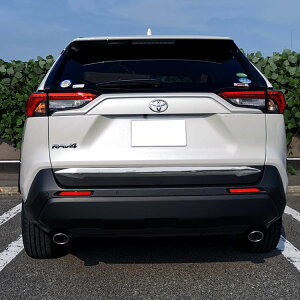 トヨタ新型RAV450系バックドアガーニッシュカスタムパーツドレスアップアクセサリーアドベンチャーGZハイブリッドMXAA5452AXAH5452社外品