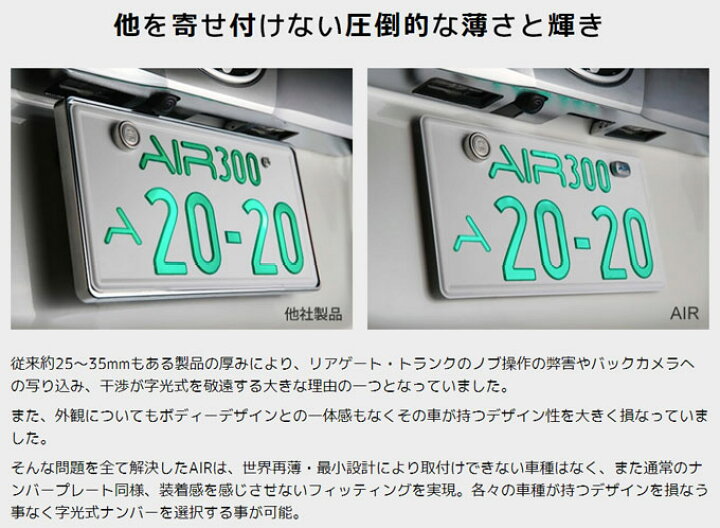 楽天市場】□SX4Sクロス/スズキ□薄型LED字光式ナンバープレート/電光 
