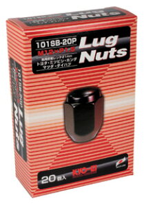 ���{�� �z�C�[���i�b�g/20����/���ʎԗp�F�g���^�E�z���_�E�O�H�E�}�c�_�E�_�C�n�c�E�C�X�Y/M12X1.5/21mm/���E�u���b�N/���O�i�b�g�y101SB-20P�z �K���m�F�ς� �������� �l�C