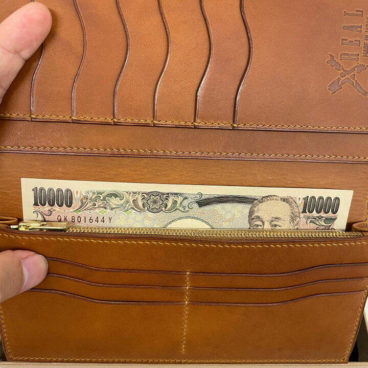 楽天市場】☆XREAL☆ 日本製 長財布 ROCADO（ロカド）シェルコードバン  