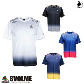 【 SALE 30%OFF 】svolme【スボルメ】ウェーブグラデTRトップ「〈セール 割引 サッカー フットサル ゲームシャツ プラクティス ユニフォーム プラシャツ UVカット〉1201-44600