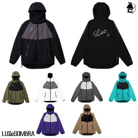 【 ポイント 11倍 】 ルースイソンブラ ストレッチタフタ ジャケット/STRETCH TAFTA MESH JKT LUZeSOMBRA〈 ジップ アウター パーカー タフタ メッシュ トレーニング 移動着 〉F2011105