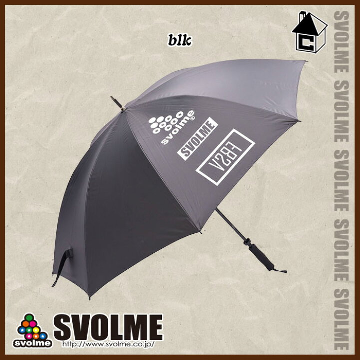 楽天市場】【 ポイント 2倍 】80cm傘 UVカット99.99 スボルメ svolme 