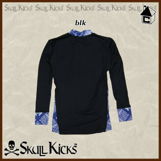 【SALE50%OFF】SKULLKICKS【スカルキックス】BANDANNAINNERTOP〈セールサッカーフットサルバンダナインナートップシャツ〉SK15AW023