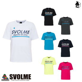 【SALE26%OFF】svolme【スボルメ】ロゴプラTシャツ〈セール 割引 サッカー フットサル ゲームシャツ プラクティス ユニフォーム〉181-61300