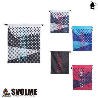 svolme【スボルメ】ロゴシューズ袋〈フットサルシューズケーススパイクケース小物入れ〉171-26729