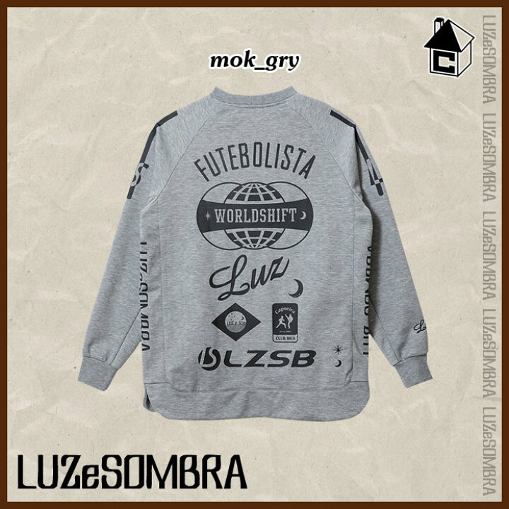 楽天市場】【SALE25%OFF】LUZ e SOMBRA/LUZeSOMBRA【ルースイソンブラ】P100 ACTIVE SWEAT CREW TOP〈セール フットサル サッカー スウェット クルーネック ジャージ〉F1911105 : フットサルショップ casa paterna 楽天市場】【SALE25%OFF】LUZ e SOMBRA/LUZeSOMBRA【ルースイソンブラ】P100 ACTIVE SWEAT CREW TOP〈セール フットサル サッカー スウェット クルーネック ジャージ〉F1911105 : フットサルショップ casa paterna
