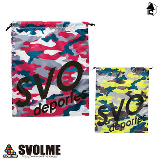 svolme【スボルメ】ロゴシューズ袋〈フットサルシューズケーススパイクケース小物入れ〉171-26729