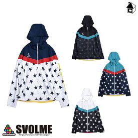 【SALE37%OFF】SVOLME RUNNING【スボルメ ランニング】モビライト星柄ジップパーカー〈セール マラソン ジョギング ジャージ トレーニングウェア〉161-69501