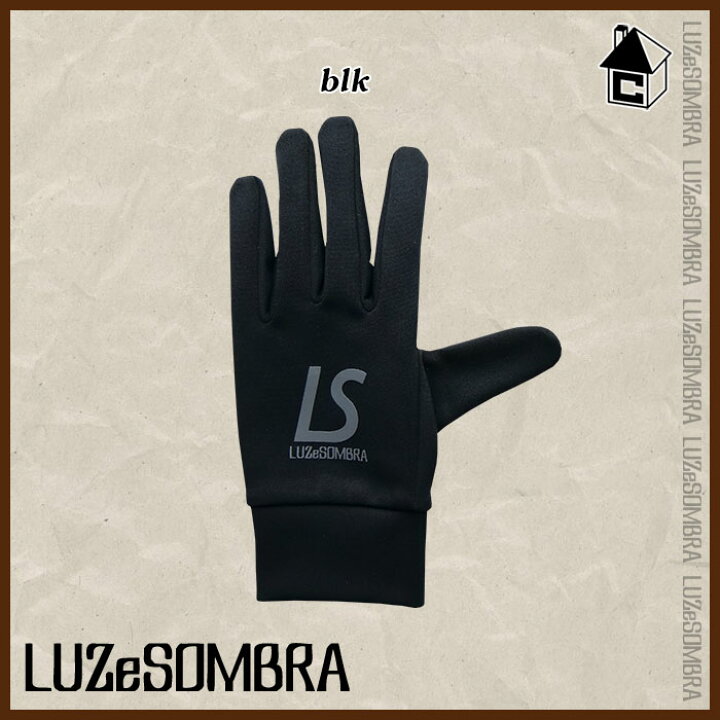 楽天市場】LUZ e SOMBRA/LUZeSOMBRA【ルースイソンブラ】LS PLAYERS GLOVE〈サッカー フットサル グローブ 手袋  大人 ジュニア ジャージ素材 裏起毛〉L1222414 : フットサルショップ casa paterna