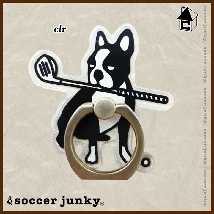 楽天市場 Soccer Junky サッカージャンキー スマホリング サッカー フットサル スマホ パンディアーニくん Golf Junky ゴルフ Gj260 フットサルショップ Casa Paterna