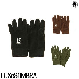 LS FLEECE GLOVE ルースイソンブラ LUZeSOMBRA〈 グローブ 手袋 フットサル サッカー 防寒 〉F2014931