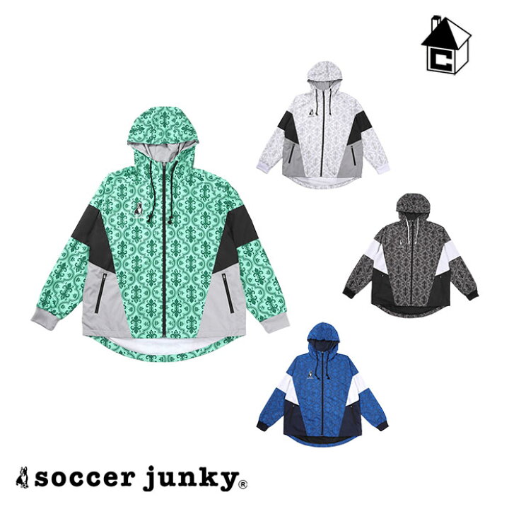 楽天市場】ルーズシルエットブレーカージャケット サッカージャンキー 