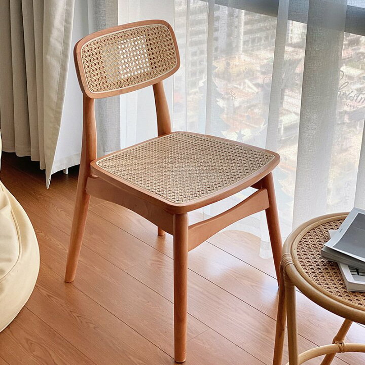 楽天市場】【5年保証】【完成品】ダイニングチェア ラタンチェア 椅子 