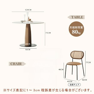 【5年保証】【組立設置有】ダイニングテーブル 丸テーブル 120 おしゃれ 円形 セラミック 4人掛け用 単品 木製 天然木 北欧風 アンティーク風 カフェ風 カフェテーブル 丸型 幅100cm テーブル
