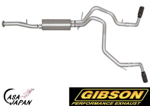 Gibson GMC ���[�R�� XL �V�{���[ �T�o�[�o�� �A�o�����` 1500 5.3L 6.0L 2004~2014�N �f���A�� ���E�o�� +15hp �A���~���b�L�| �}�t���[ �G�L�]�[�X�g �M�u�\�� +BS