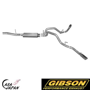 Gibson �V�{���[ �V���o���[�h GMC �V�G�� 1500 �N���[�L���u 5.3L 2014~2018�N +15hp �f���A���G�N�X�g���[�� �A���~���b�L�| �}�t���[ �G�L�]�[�X�g �M�u�\�� +BS