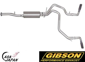 Gibson GMC ���[�R�� XL �V�{���[ �T�o�[�o�� �A�o�����` 1500 5.3L 6.0L 2007~2014�N �f���A�� ���E�o�� +15hp �X�e�����X �}�t���[ �G�L�]�[�X�g �M�u�\�� +BS