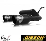 Gibson ジープ ラングラー JL JLU 2/4ドア 2.0L 3.6L 4WD 2018年~ Patriot Skull デュアル 左右出し ステ…