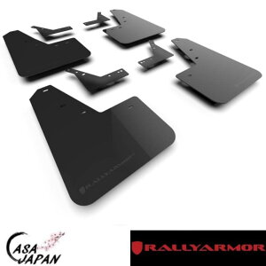 Rally Armor �_�b�W ���� 1500 TRX RHO 2021-2025�N �u���b�N�E���^���b�N �����[�A�[�}�[ �X�v���b�V�� �K�[�h �}�b�h �t���b�v +BS