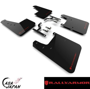 Rally Armor �g���^ �Z�R�C�A �L���b�v�X�g�[�� ���~�e�b�h �v���`�i SR5 TRD VXKH80 VXKH85 3.4L V6 2023�N~ �u���b�N�E���b�h �����[�A�[�}�[ �X�v���b�V�� �K�[�h �}�b�h �t���b�v +BS
