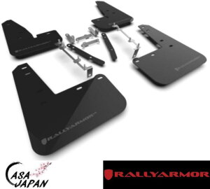 Rally Armor トヨタ GR カローラ GZEA14H 5ドア 2023年〜 ブラック・ダックグレー ラリーアーマー スプラッシュ ガード マッド フラップ +BS