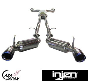 INJEN Y jbT tFAfBZ Z33 350Z VQ35 3.5L 2002~2008N +16hp LbgobN }t[ GL][Xg T304XeX 4.5in`^u[`bv CWF +BS