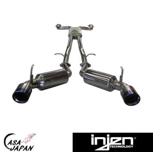 INJEN Y tFAfBZ Z34 370Z 3.7L 2008N~ n+14hpAbvII LbgobN }t[ GL][Xg T304XeX 4.5in`^u[`bv CWF +BS