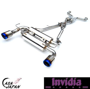 INVIDIA Y jbT tFAfBZ 350Z Z33 VQ35DE VQ35HR 2002~2008N LbgobN }t[ GL][Xg T304XeX `^u[`bv CrfBA GEMINI +BS