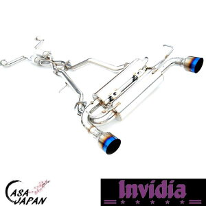 INVIDIA Y jbT tFAfBZ 350Z Z33 VQ35DE VQ35HR 2002~2008N LbgobN }t[ GL][Xg T304XeX `^u[`bv CrfBA GEMINI +BS