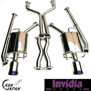 INVIDIA Y jbT CtBjeB V36 4hA Z_ 2007~2008N G35 3.5L 2009~2015N G37 3.7L LbgobN }t[ GL][Xg T304XeX `^u[`bv CrfBA GEMINI +BS