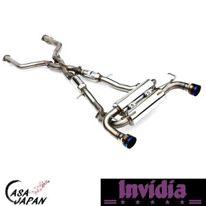 INVIDIA Y jbT tFAfBZ 400Z RZ34 V6 3.0L-TT VR30DDTT ATEMT 2022N~ LbgobN }t[ GL][Xg T304XeX `^u[Xg[gJbg`bv CrfBA GEMINI +BS