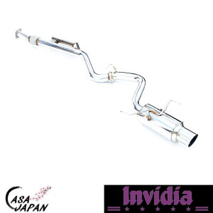 INVIDIA Xo WRX S4 VB VBH 2.4L FA24F 2022N~ VO LbgobN }t[ GL][Xg T304XeX |bV`bv CrfBA N1 +BS