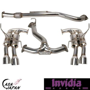 INVIDIA Xo WRX S4 VB VBH 2.4L FA24F 2022N~ LbgobN }t[ GL][Xg T304XeX |bV`bv CrfBA GEMINI +BS