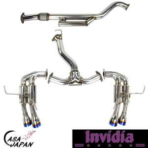 INVIDIA Xo WRX S4 VB VBH 2.4L FA24F 2022N~ LbgobN }t[ GL][Xg T304XeX `^u[`bv CrfBA GEMINI +BS