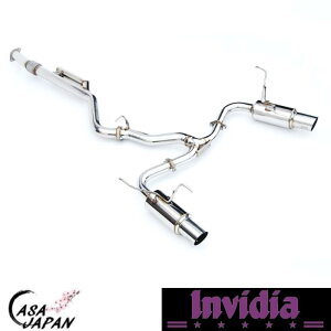 INVIDIA Xo WRX S4 VB VBH 2.4L FA24F 2022N~ LbgobN }t[ GL][Xg T304XeX |bV`bv CrfBA N1 +BS